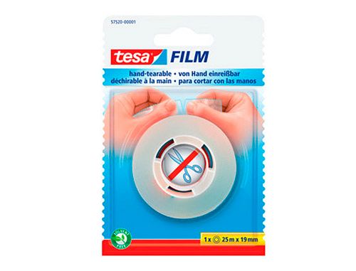 Fita adesiva tesa film sem tesouras 25 m x 19 mm , Tesa , 79281 , 4042448091826